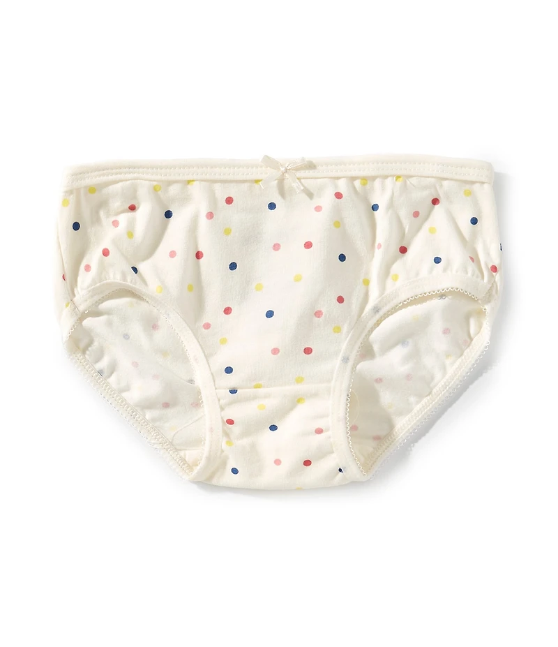 Adventurewear 360 Little Girls Polka Dot Cotton Panties