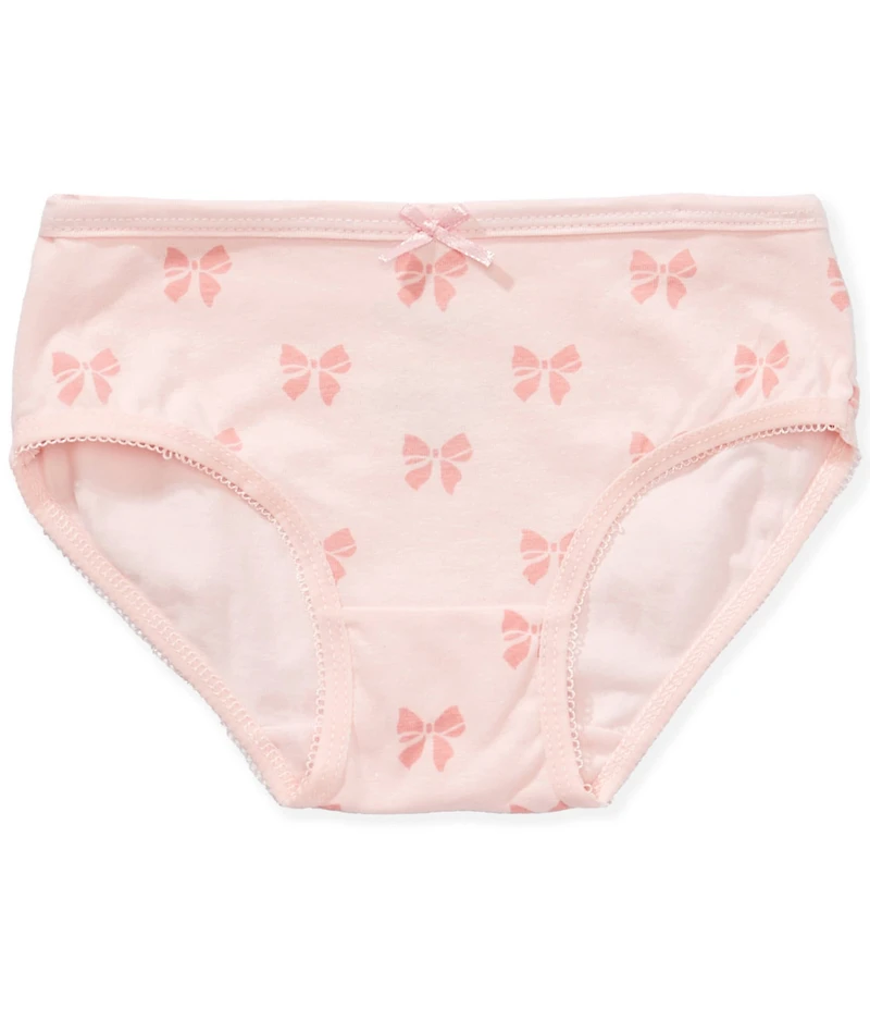 Adventurewear 360 Little Girls Bow Print Cotton Panties