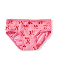 Adventurewear 360 Little Girls Bow Print Panties