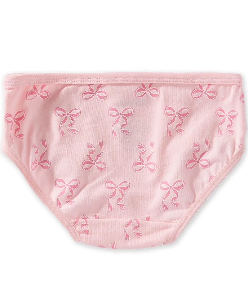 Adventurewear 360 Little Girls Printed Bow Cotton Panties