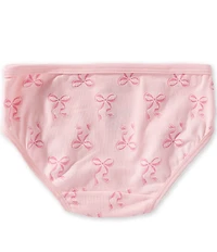 Adventurewear 360 Little Girls Printed Bow Cotton Panties