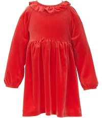 Adventurewear 360 Little Girls Velvet Dress