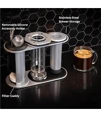 AeroPress Organizer Stand, Stainless Steel