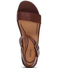 Aetrex Andrea Wedge Sandals