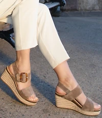Aetrex Ashley Espadrille Platform Wedge Sandals