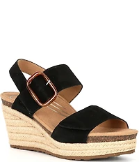 Aetrex Ashley Espadrille Platform Wedge Sandals