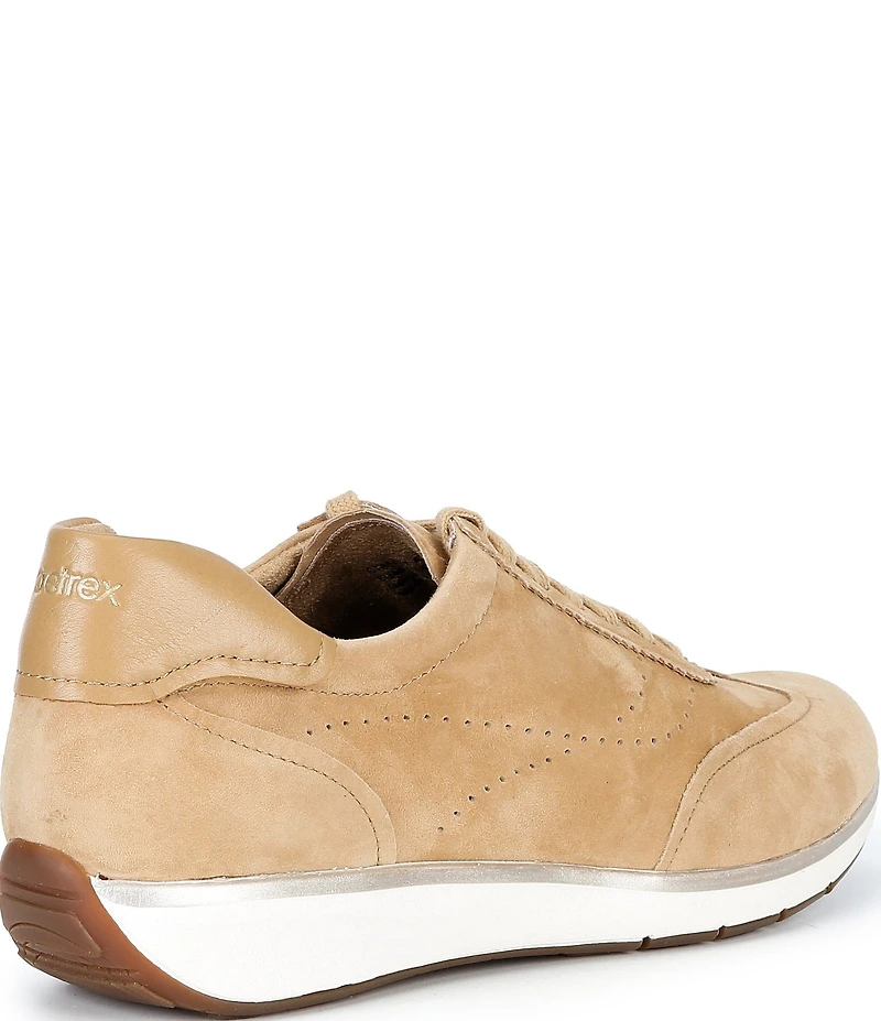 Aetrex Athena Suede Lace Up Sneakers