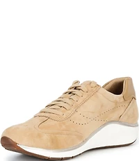 Aetrex Athena Suede Lace Up Sneakers