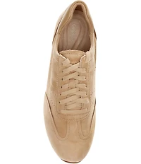 Aetrex Athena Suede Lace Up Sneakers