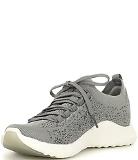 Aetrex Women's Carly Knit Lace Up Sneakers
