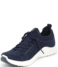 Aetrex Women's Carly Knit Lace Up Sneakers