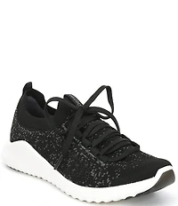 Aetrex Women's Carly Knit Lace Up Sneakers