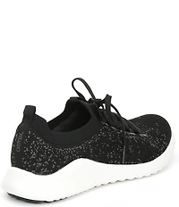 Aetrex Women's Carly Knit Lace Up Sneakers