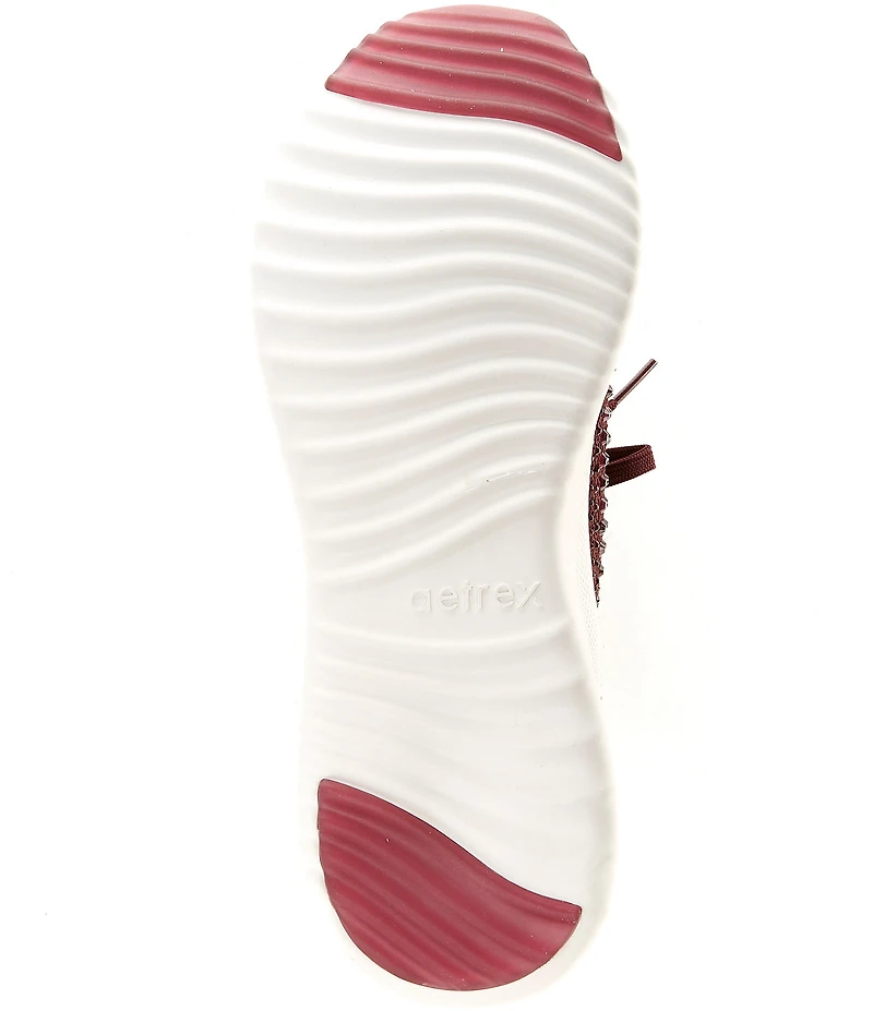 Aetrex Carly Sparkle Knit Rhinestone Embellished Sneakers