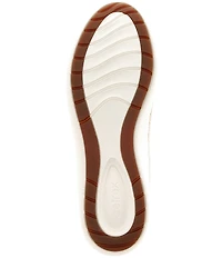 Aetrex Charlotte Leather Floral Lace Up Sneakers