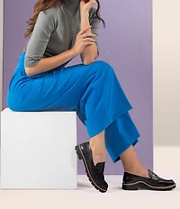 Aetrex Colette Leather Penny Loafers