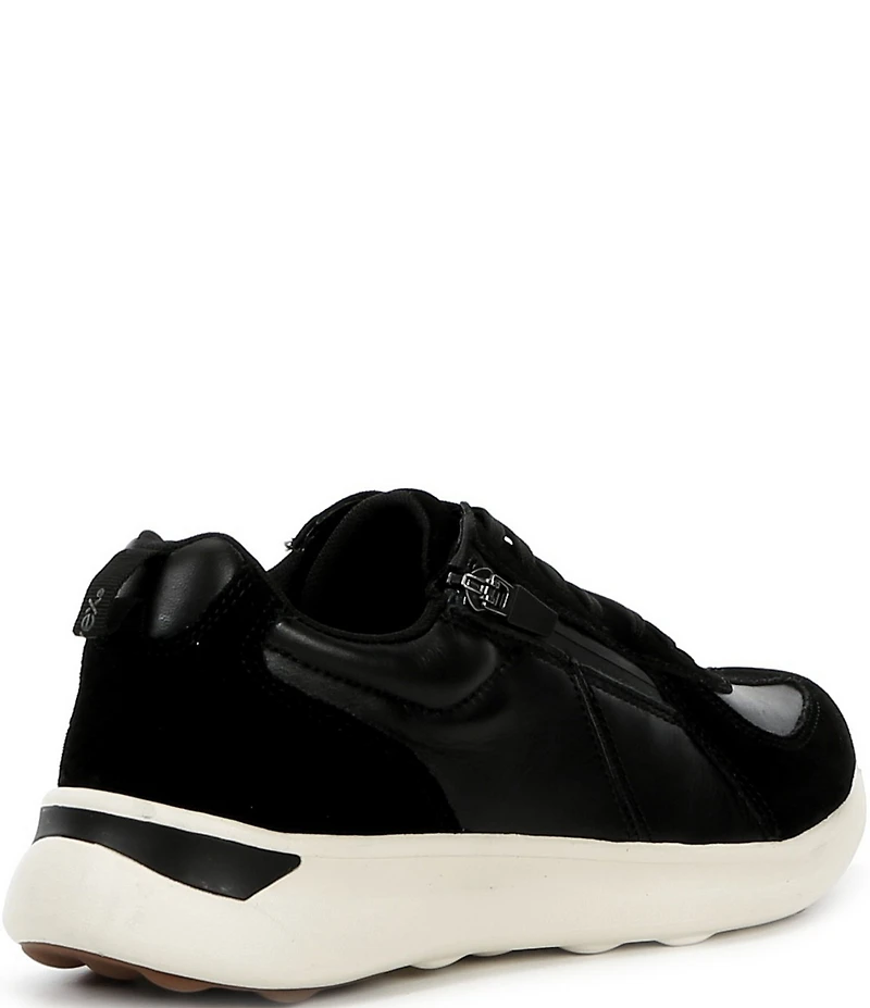 Aetrex Elise Leather Lace Up Sneakers