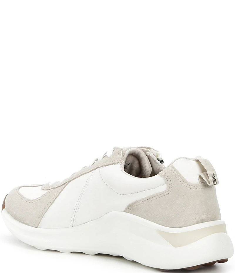 Aetrex Elise Leather Lace Up Sneakers