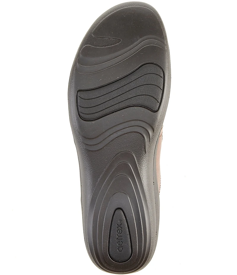 Aetrex Helena Leather Slip On Sneakers