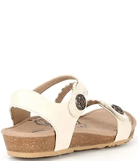 Aetrex Jillian Braided Wedge Sandals