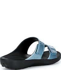 Aetrex Kaia Banded EVA Hook-and-Loop Slide Sandals