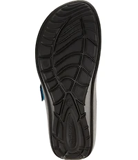 Aetrex Kaia Banded EVA Hook-and-Loop Slide Sandals