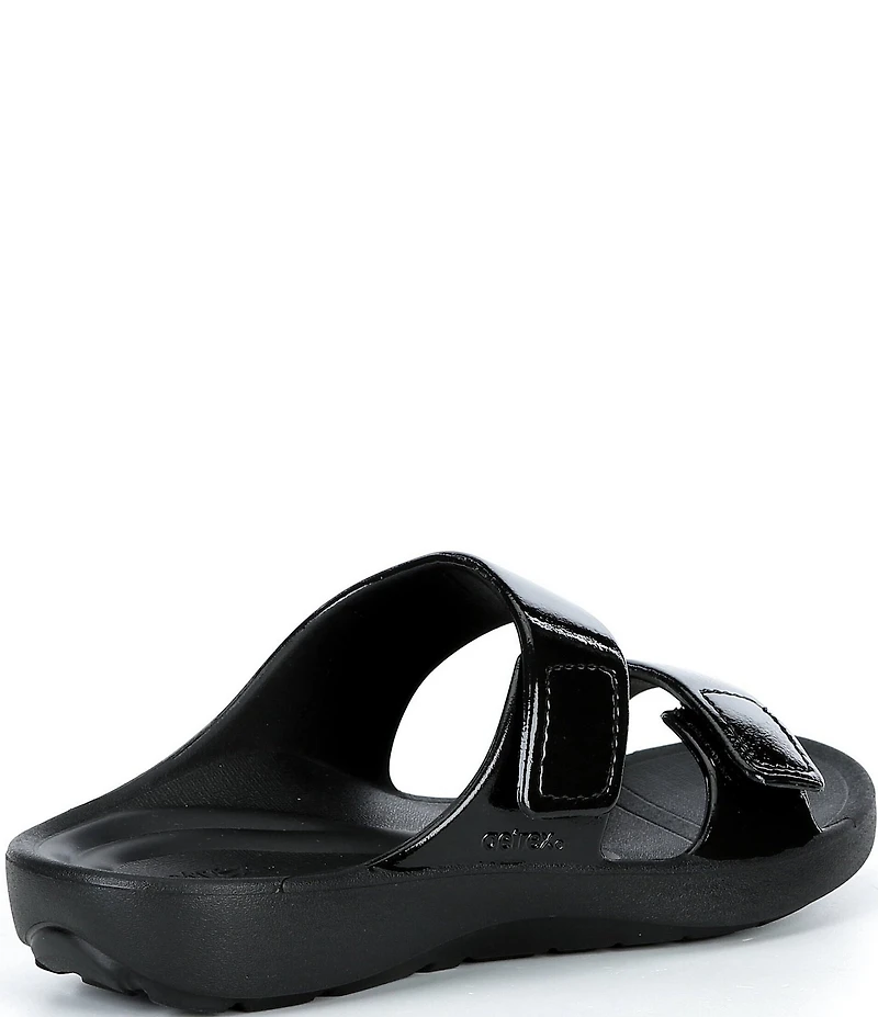Aetrex Kaia Banded EVA Hook-and-Loop Slide Sandals