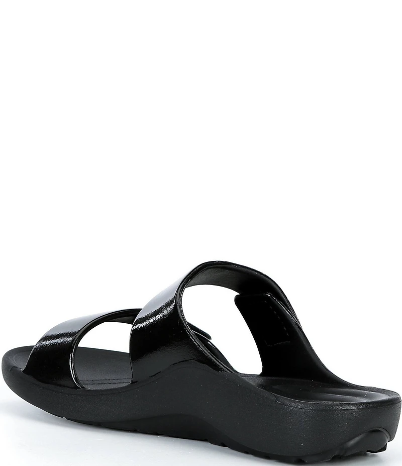 Aetrex Kaia Banded EVA Hook-and-Loop Slide Sandals