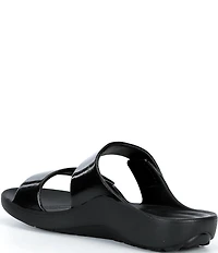 Aetrex Kaia Banded EVA Hook-and-Loop Slide Sandals