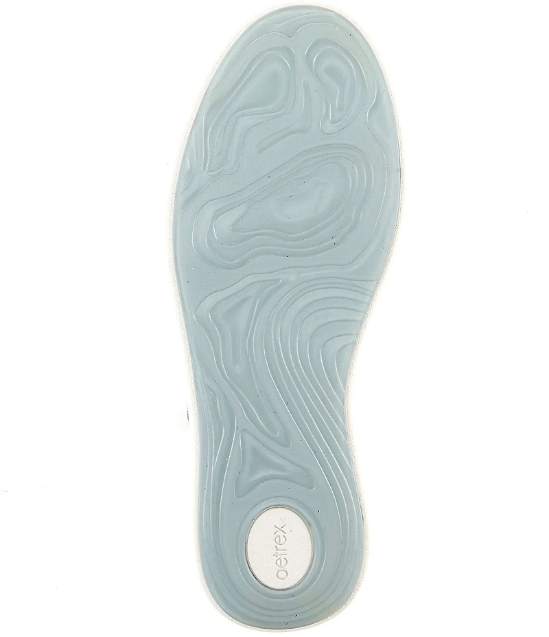 Aetrex Leigh Suede Platform Lace Up Sneakers