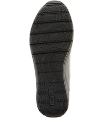 Aetrex Megan Leather Suede Embellished Slip On Sneakers