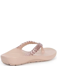 Aetrex Vicki Braided Thong Sandals