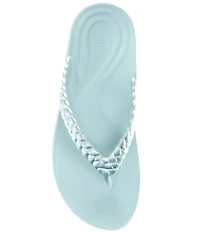 Aetrex Vicki Braided Thong Sandals