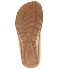 Aetrex Vicki Braided Metallic EVA Flip-Flops
