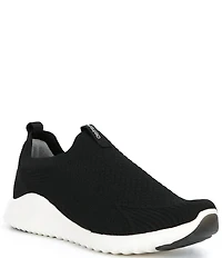 Aetrex Women's Darcy Stretch Knit Arch Support Washable Slip On Sneakers