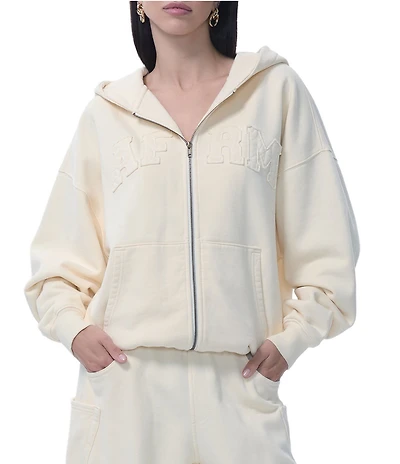 AFRM Cameron Logo Zip Up Hoodie