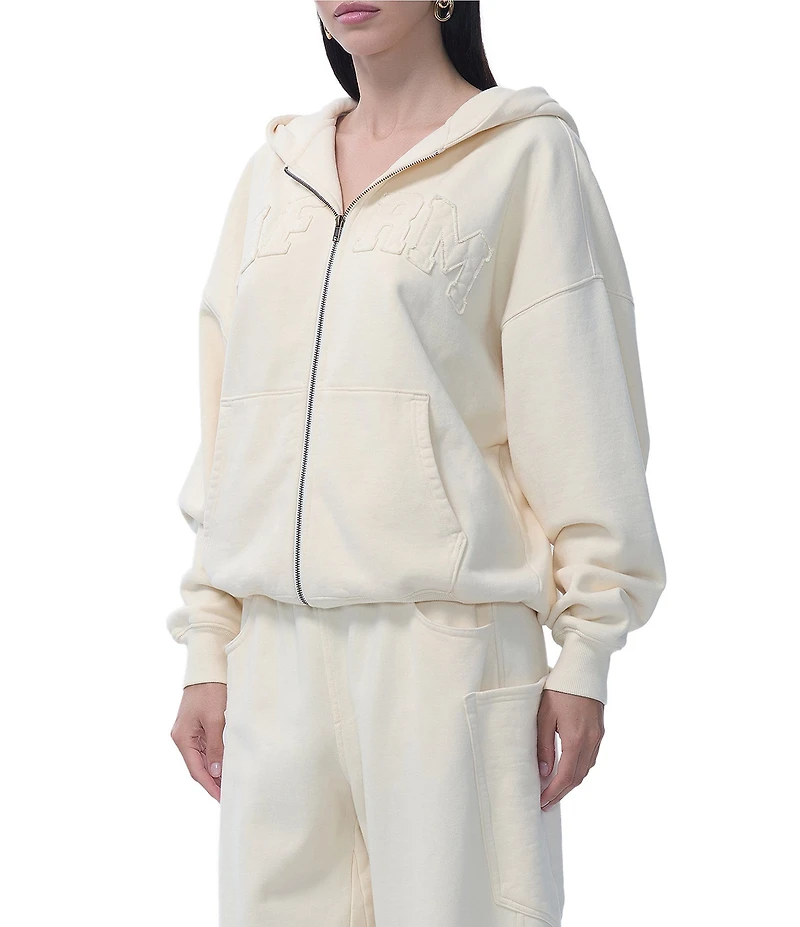 AFRM Cameron Logo Zip Up Hoodie