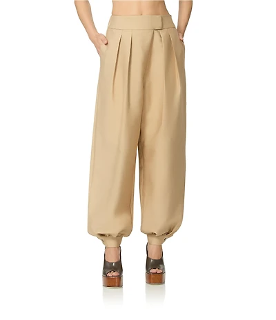 AFRM Erner Balloon Leg Coordinating Twill Trouser Pant