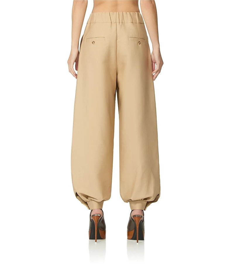 AFRM Erner Balloon Leg Coordinating Twill Trouser Pant