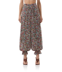 AFRM James Floral Print High Rise Balloon Pants