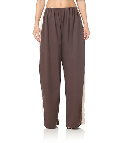 AFRM Jinnie Puff Drawcord Waist Wide Leg Coordinating Pants