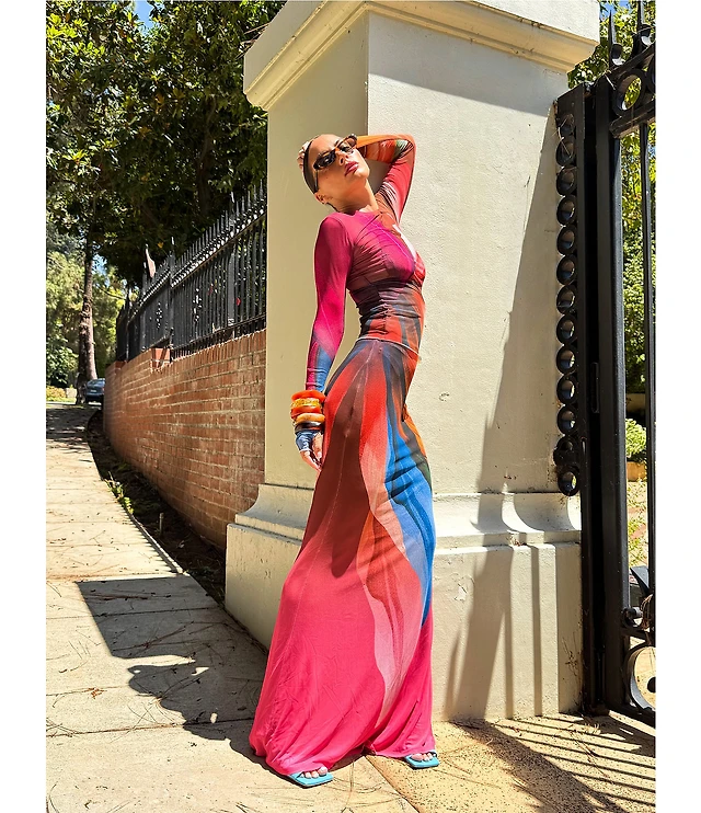aqaq maxi dress All My Love Maxi Dress Aqua