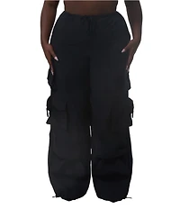 AFRM Plus Size Etienne Drawstring Waist Cargo Parachute Pants
