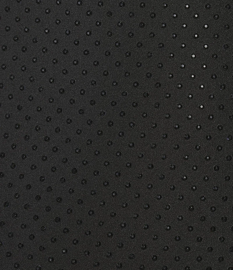 AFRM Plus Size Tegan Rhinestone Stud Jersey Pencil Maxi Skirt