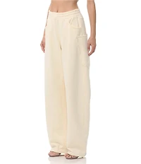 AFRM Ryan Coordinating Barrel Leg Fleece Sweatpants