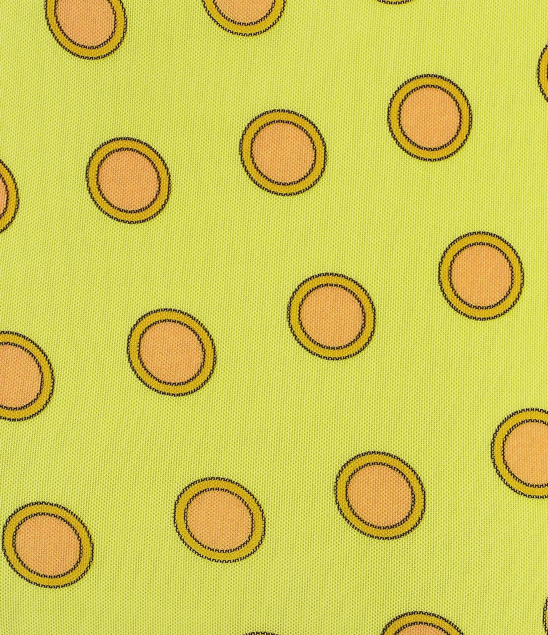 AFRM Tegan Deco Dot Printed Mermaid Mesh Coordinating Maxi Skirt