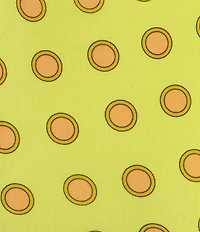 AFRM Tegan Deco Dot Printed Mermaid Mesh Coordinating Maxi Skirt