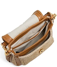 AIMEE All For Love Mini Woven Crossbody Bag