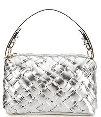 AIMEE Ava Patent Leather Shoulder Bag