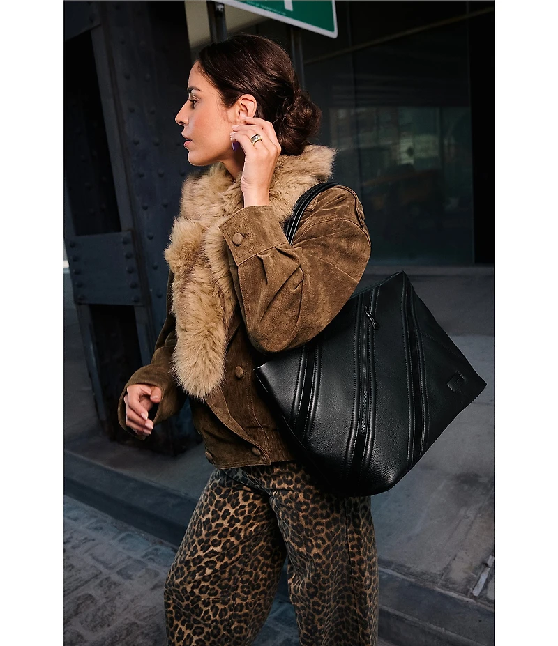 AIMEE Avenue Top Zip Tote Bag